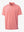 3D rendering of PEACH PINK 4 Way Stretch Jacquard Polo highlighting fabric structure and stretch weave