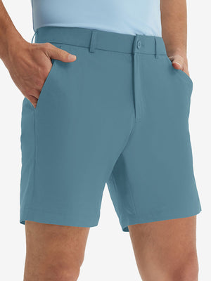 Stretch Soft Flat Front Dress Golf Shorts