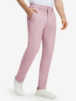 Stretch Cotton Golf Trousers with 5 Pockets