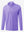 Ultra-Soft Brushed Fleece Lining Quarter Zip Sweatshirt in lavender, 3D product view
