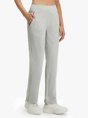 Pantalones de golf ligeros de talle alto para mujer