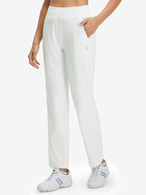 Pantalones de golf ligeros de talle alto para mujer