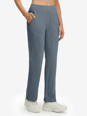 Pantalones de golf ligeros de talle alto para mujer