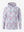 Front 3D view of youth full print hoodies pullover showing detailed fabric and fit, white painting.
