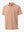 3D product view of ORANGE/SKY BLUE STRIPE Youth Performance Golf Polo showing design and fit.