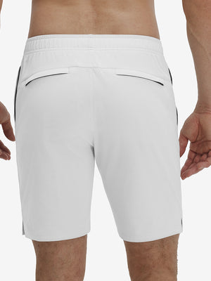 Breathable Running Shorts with 4 Zipper Pockets
