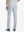 Back view of Stretch Plain Everyday Pants, tailored silhouette with clean lines – GLACIER GREY