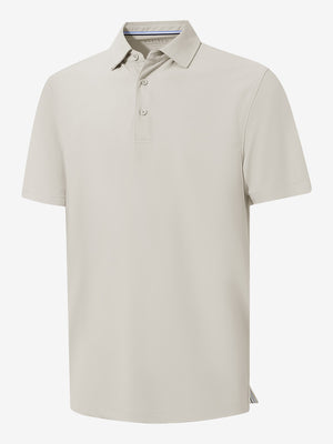 Polos de golf con cuello y textura de gofre Dry Fit