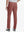 Back view of Stretch Plain Everyday Pants, tailored silhouette with clean lines – CRANBERRY