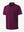 Folded MAROON STRIPE PINSTRIPE Pinstripe Jersey Performance Polo neatly displayed								

