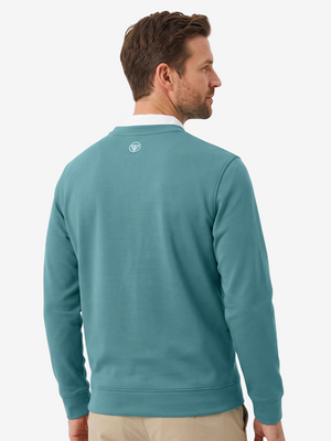 Ultra-Comfort Velour Lining Crew-Neck Sweatshirts