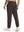 Water Resistant Comfy Fleece Golf Joggers in coffee brown, front lower body fit view