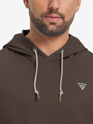 Casual Solid Fleece Hoodies Pullover