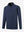 Front 3D view of youth winter micro-fleece quarter zip pullover, clean design with navy finish