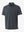 Front 3D view of trendy boys stripe polo shirts, clean structure and modern dark grey stripe look