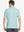 Back view of MAELREG Men's Performance Jersey Print Polo in Green White Fish – athletic fit