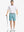 Full body front view of model wearing BLUE LIGHT 9 Inch Heather Performance Golf Shorts, holding a golf club