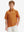 Front half-body of boy in orange cactus performance print boys golf polo