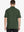 Back view half-body of model in OLIVE GREEN Ventilated Pique Performance Polo