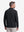 Solid Cotton Blend Collared Long Sleeve Polo