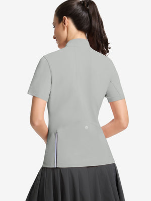 Women's Breathable 1/4 Zip Pullover Golf Shirts