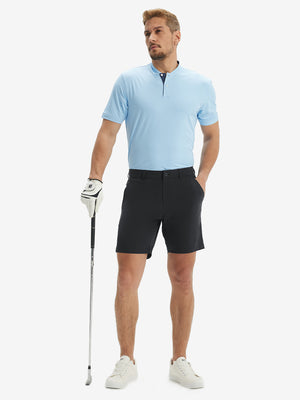 Stretch Soft Flat Front Dress Golf Shorts