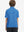 Back upper body of model in trendy boys stripe polo shirts, showing silhouette and blue stripe tone