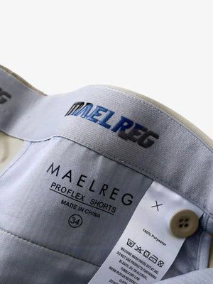 Inner waistband branding and sizing label – Khaki shorts, 9 Inch