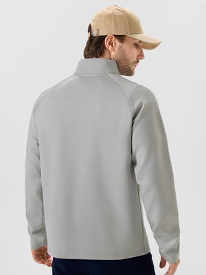 Colorblock Stripe Raglan Quarter Zip