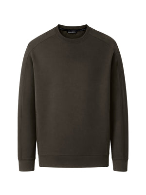 Crewneck Sweatshirt with Zip Pockets