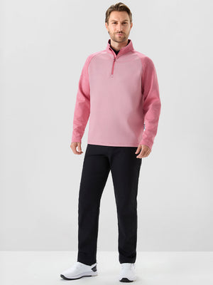Colorblock Stripe Raglan Quarter Zip
