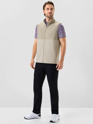 Color Block Lightweight Full Zip Vests