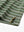 Hem detail of trendy boys stripe polo shirts, fine finish with subtle olive green stripe touch