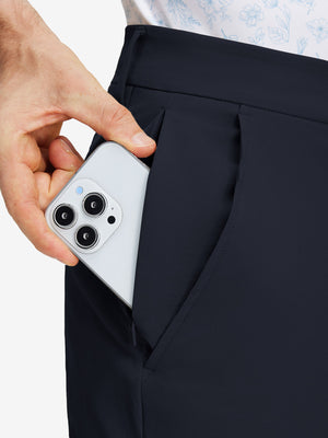Stretch Cotton Golf Trousers with 5 Pockets