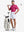 Non-Curl Ribbed Collar Striped Polo Shirts