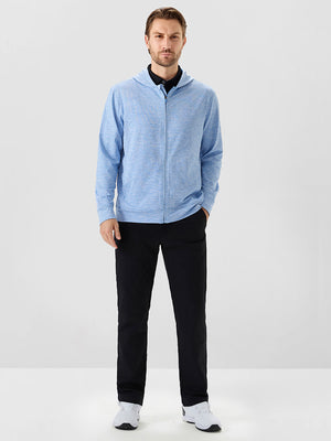 Texture Fleece Lined Golf Hooded Jacket