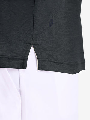 Performance Heather Contrast Collar Polo Shirts