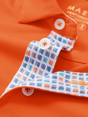 Polos deportivos de niño de secado rápido (tejido liso)