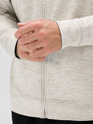Texture Fleece Lined Golf Hooded Jacket