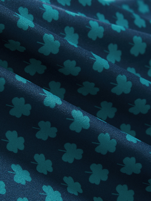 Lightweight Print Long Sleeve Polo