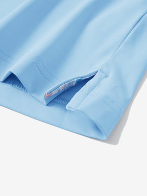 Polos deportivos de niño de secado rápido (tejido liso)