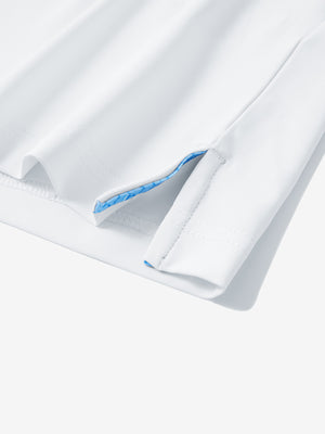 Polos deportivos de niño de secado rápido (tejido liso)