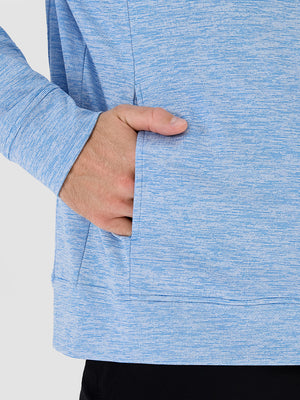 Texture Fleece Lined Golf Hooded Jacket