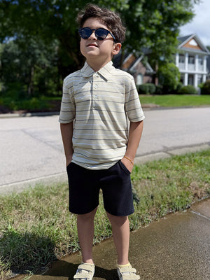 Trendy Boys Stripe Polo Shirts