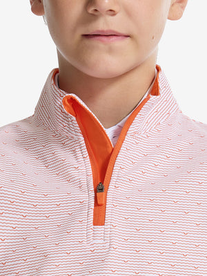 Youth Print Midlayer Q-Zip Pullover Sweatshirts