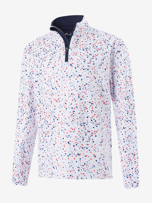 Youth Print Midlayer Q-Zip Pullover Sweatshirts