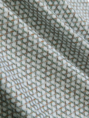 Stylish Full Print Contrast Collared Golf Polo Shirts