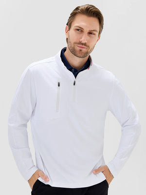 Quick-Drying Quarter Zip with Chest Pocket