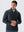Ribbed Texture Nylon Quarter Zip Pullover