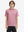 Front half-body shot of youth in pinkdonut performance print boys golf polo, highlighting design and fit